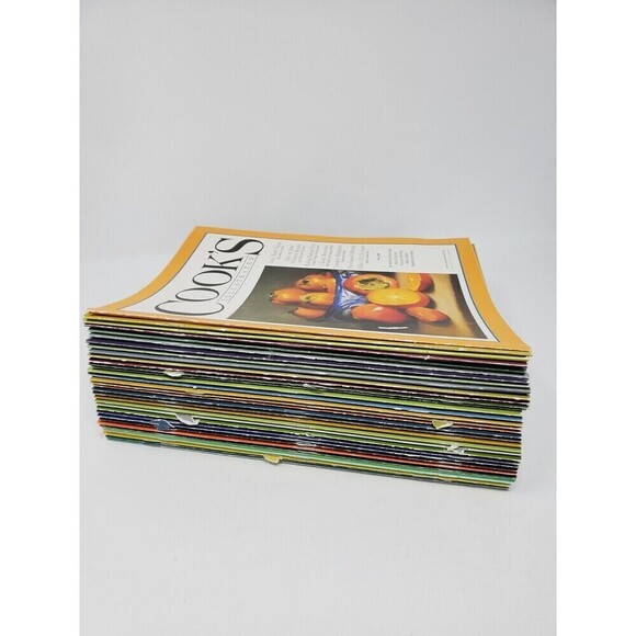 COOK'S ILLUSTRATED LOT OF 35 BOOKLETS SOFTCOVER COOKBOOKS TIPS RECIPES FOOD - Picture 1 of 16
